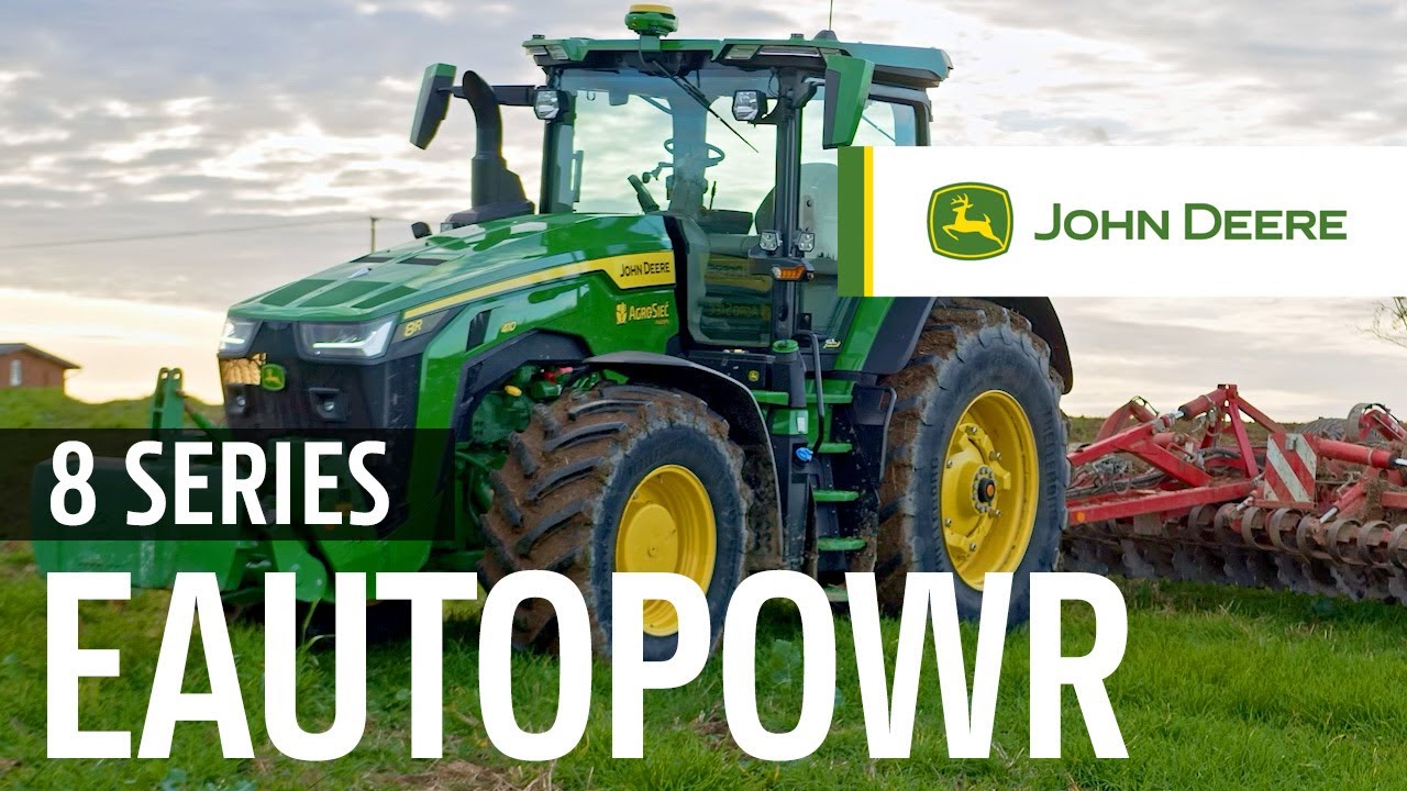 eAutoPowr transmssion from JOHN DEERE - less fuel consumption, higher pulling power