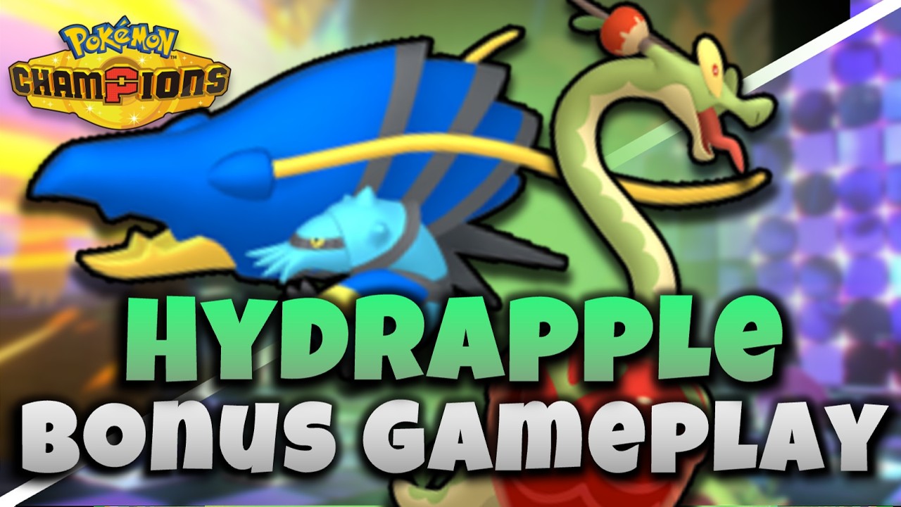 Больше геймплея за команду с Hydrapple! | Pok&eacute;mon Champions VGC
