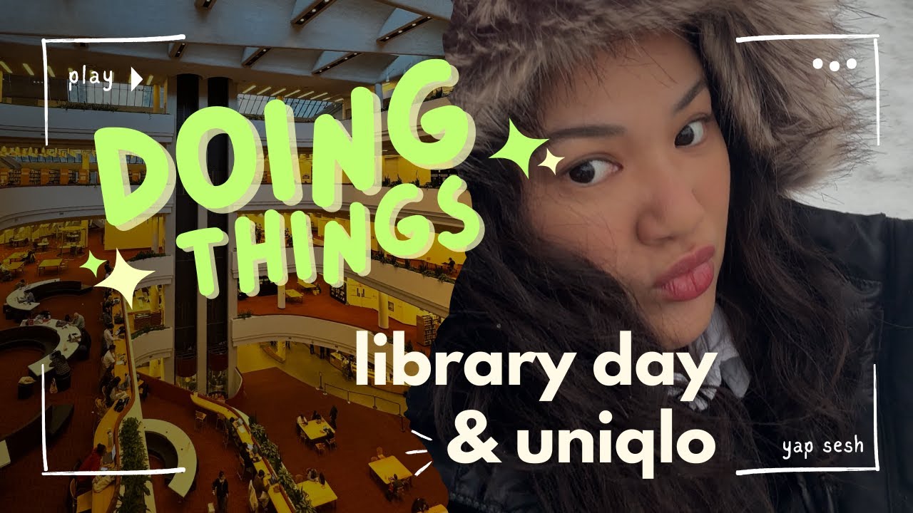 doing things: library day & errands in toronto