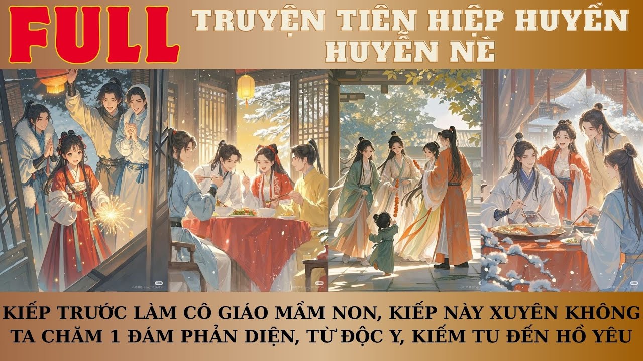 KIẾP TRƯỚC LÀM CÔ GIÁO MẦM NON, KIẾP NÀY TA CHĂM 1 ĐÁM PHẢN DIỆN, TỪ ĐỘC Y, KIẾM TU ĐẾN HỒ YÊU