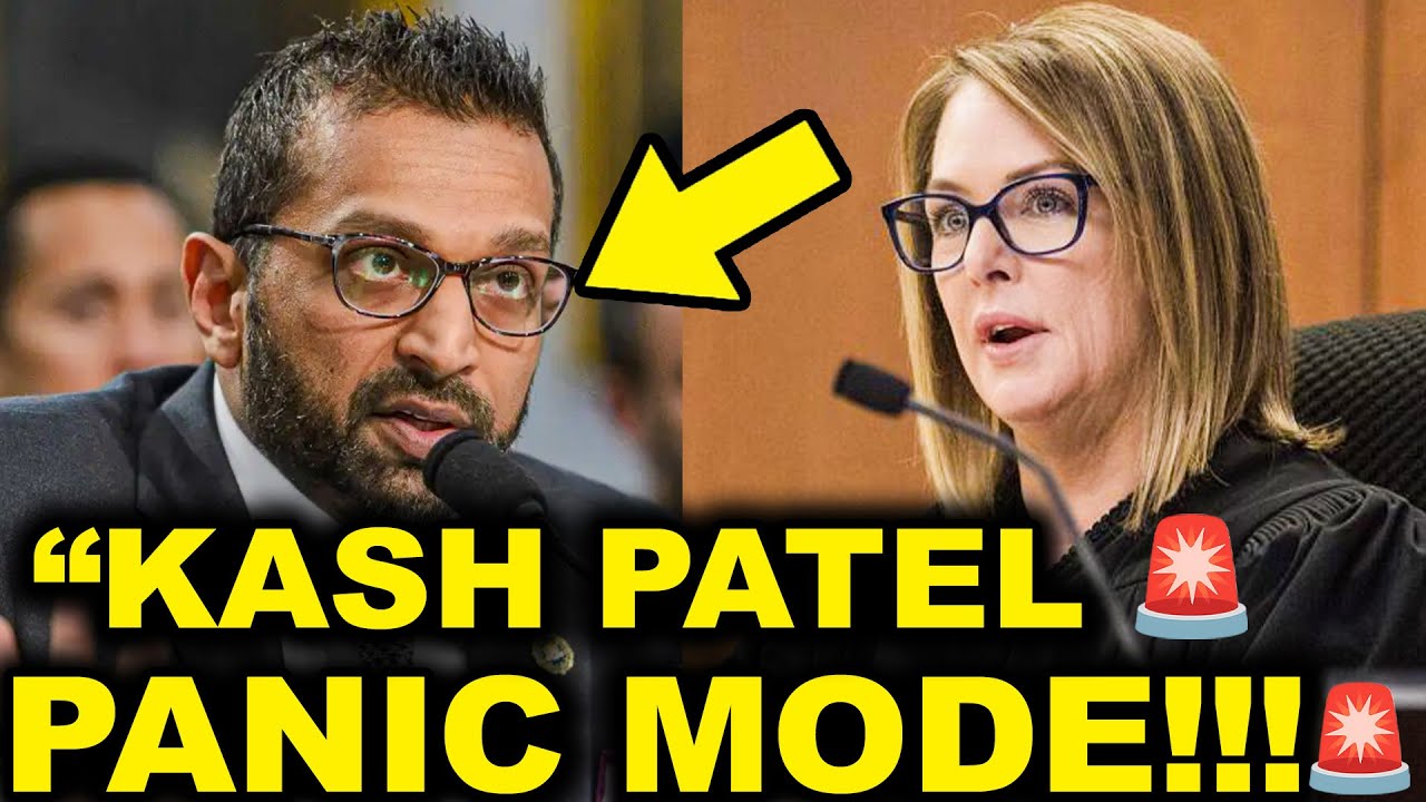 Kash Patel PANICS as JUDGE DROPS ORDER That LOCKS IN ARREST.