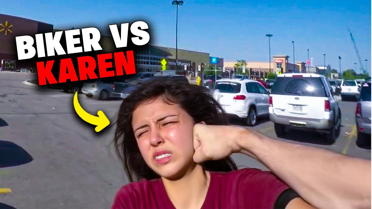 Bikers Take Down CRAZY KARENS in EPIC Brawls