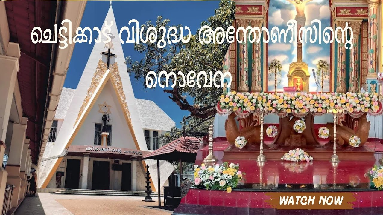 NOVENA OF ST ANTONY'S SHRINE CHETTIKAD- ചെട്ടിക്കാട് വിശുദ്ധ  അന്തോണീസിന്റെ നൊവേന