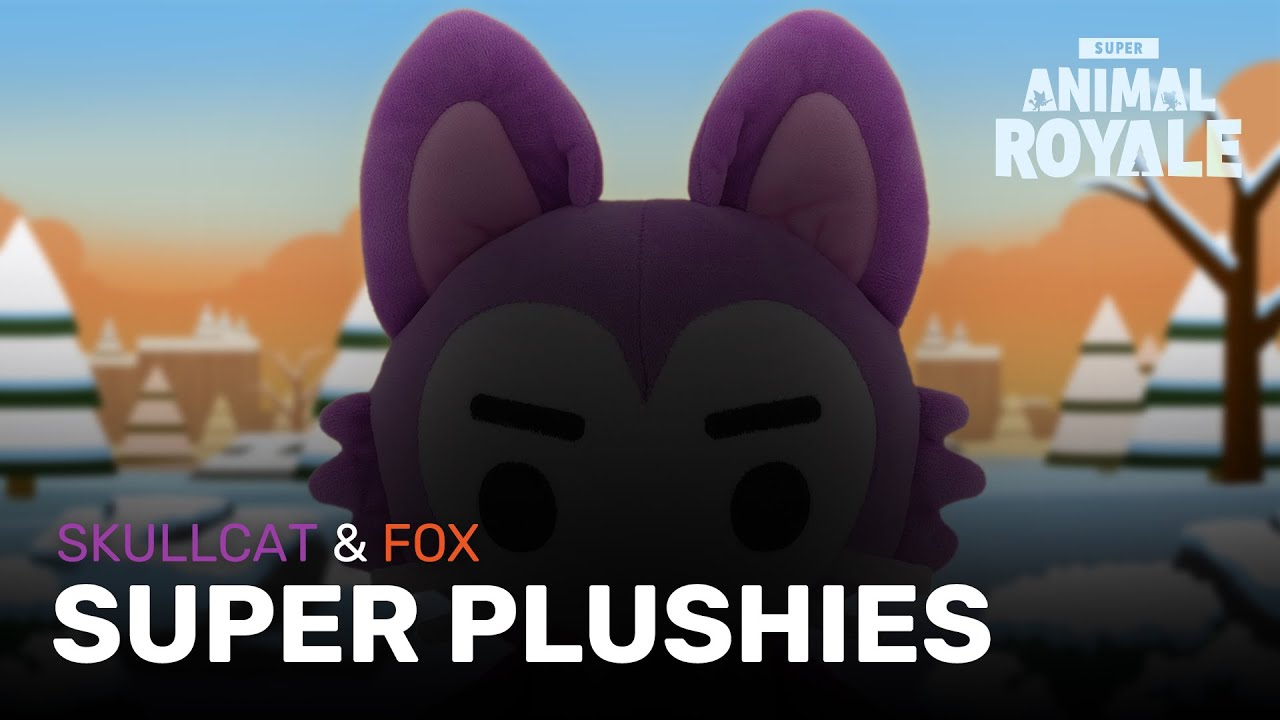 Super Skullcat & Fox Plush are here (for a limited time)!
