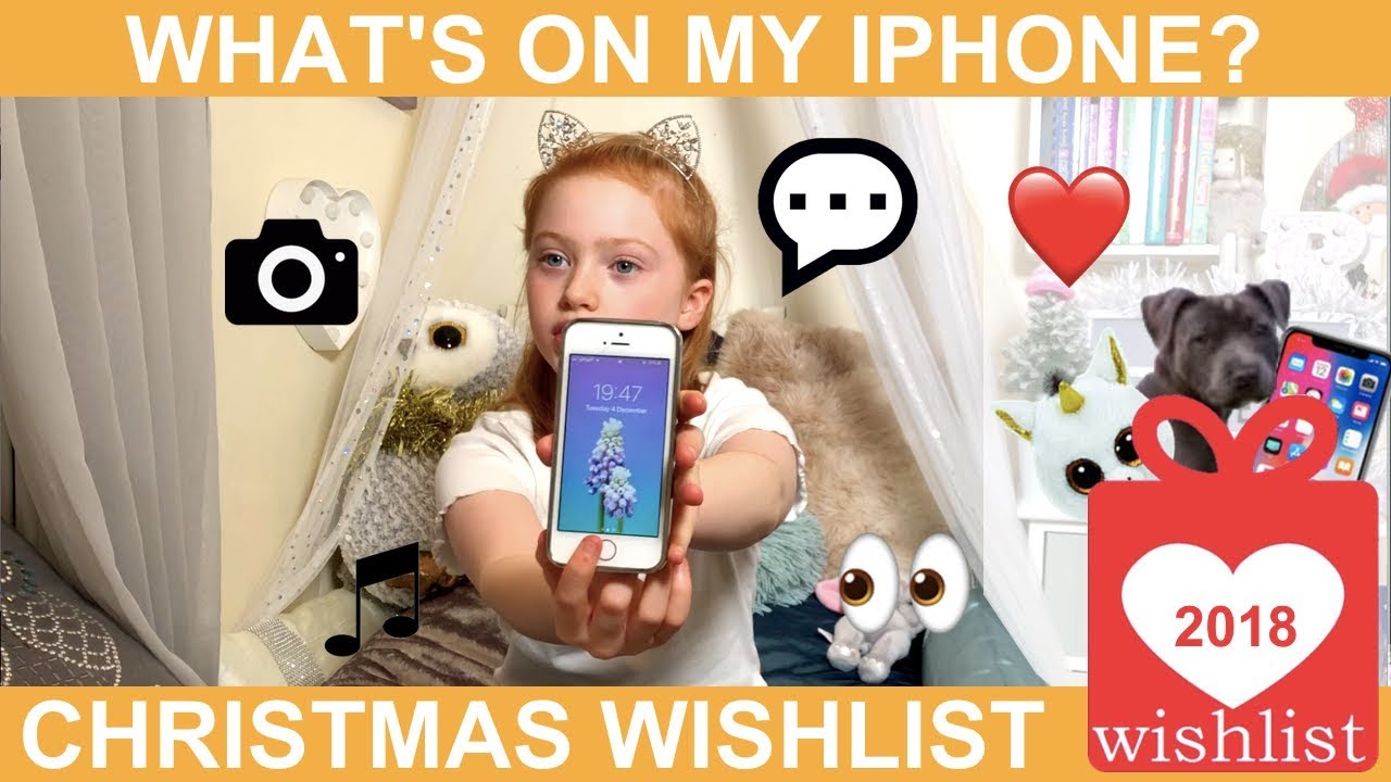 WHAT’S ON MY IPHONE | My Christmas Wishlist 2018🎄 | RUBY ROSE UK