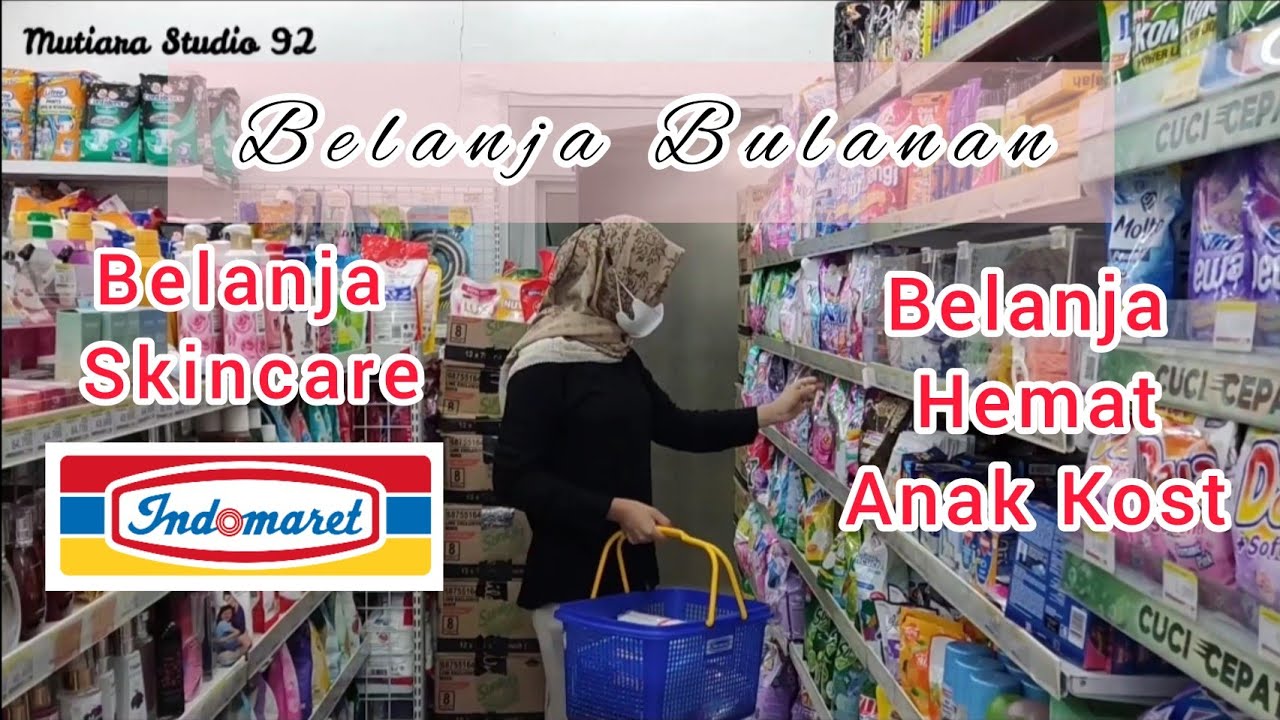 Belanja Skincare di Indomaret | Belanja Bulanan Hemat di Indomaret | Belanja Anak Kost di Indomaret