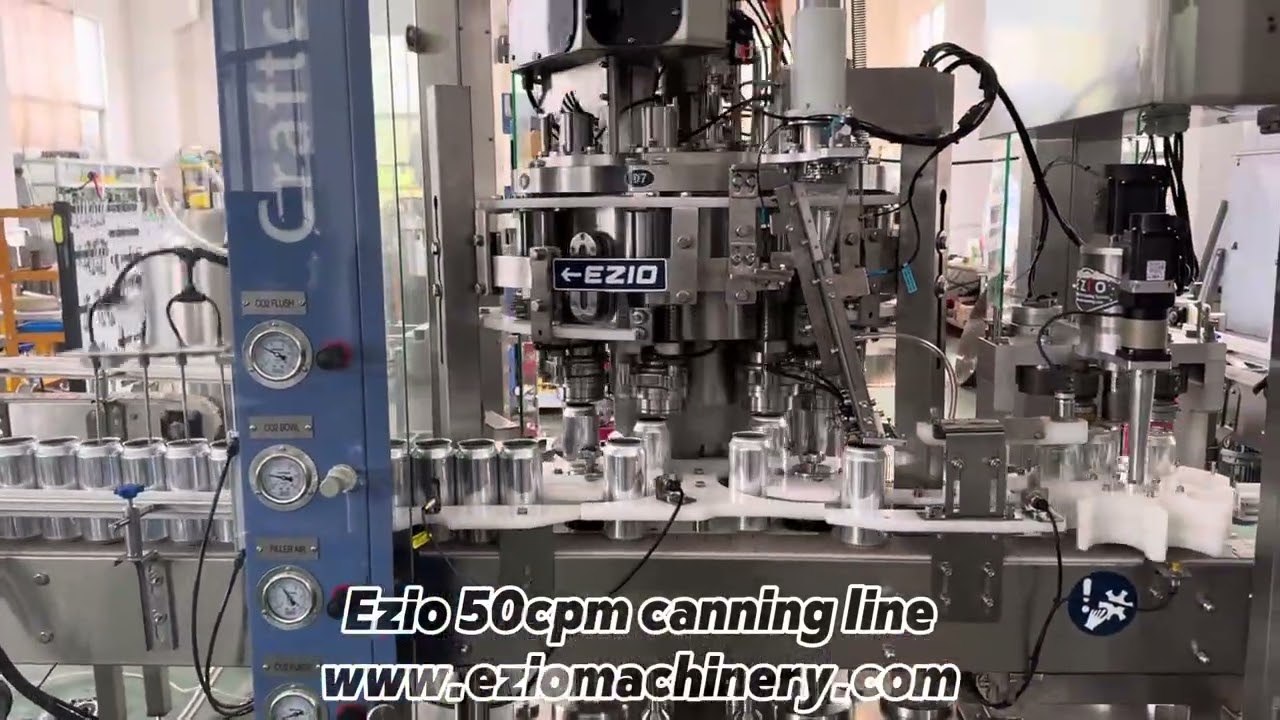 3000CPH Canning Line Solution from Eziocanning