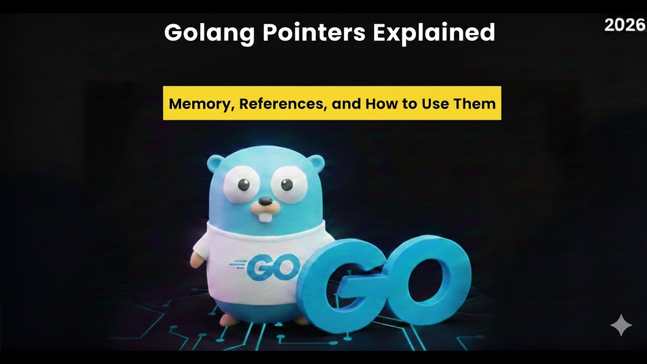 Golang Pointers Explained - Memory, References, and How to Use Them