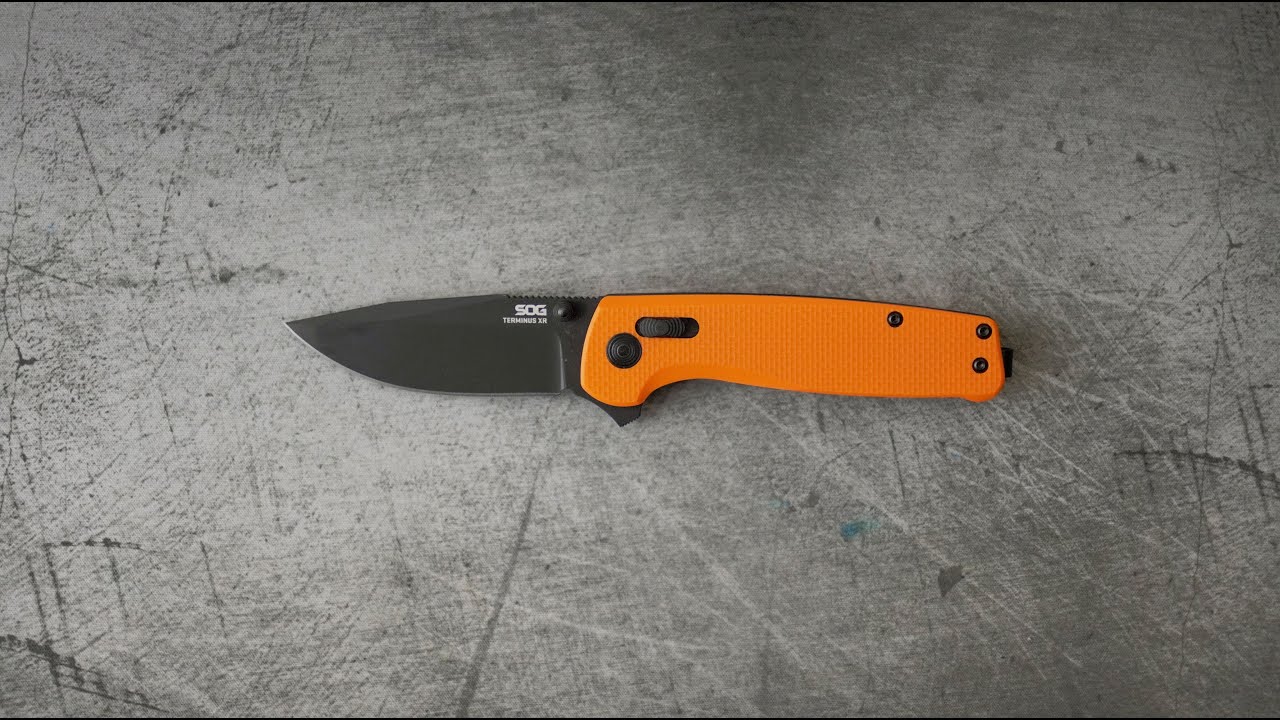 SOG Terminus XR. A solid budget EDC folder knife under $50.