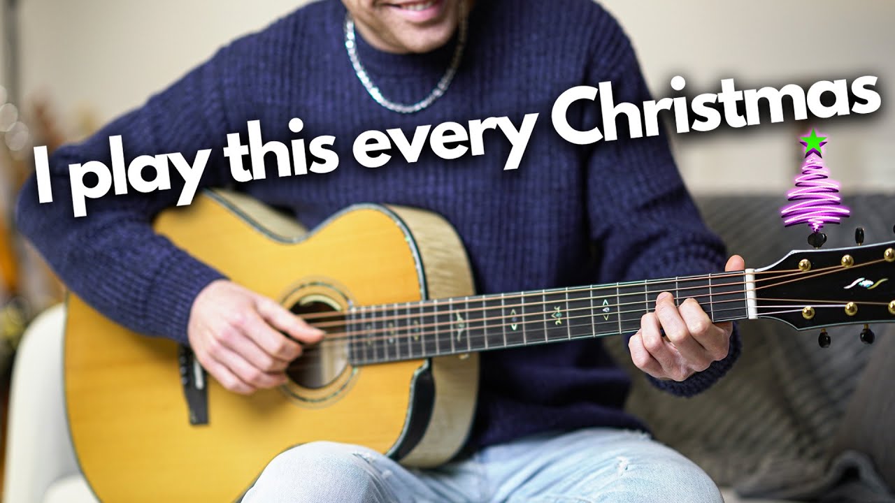 Beautiful Christmas Carol for Fingerstyle Guitar