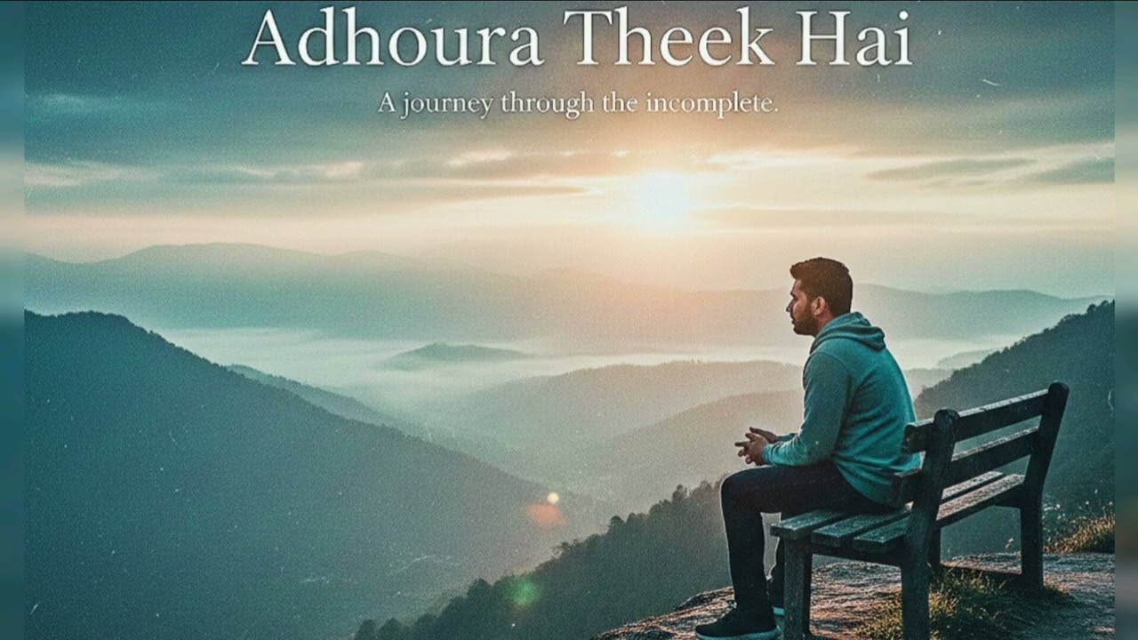 Adhoora Theek Hai… | When Love Remains Unfinished 💔|Heart Touching Hindi Song.