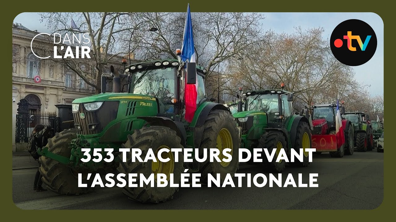 Les agriculteurs en col&egrave;re