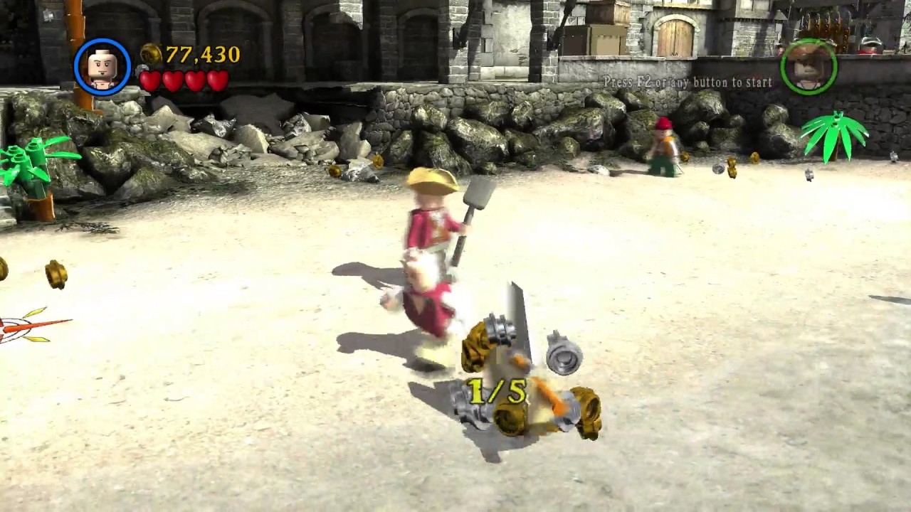 Lego Pirates Of The Caribbean - Port Royal (Free Play)