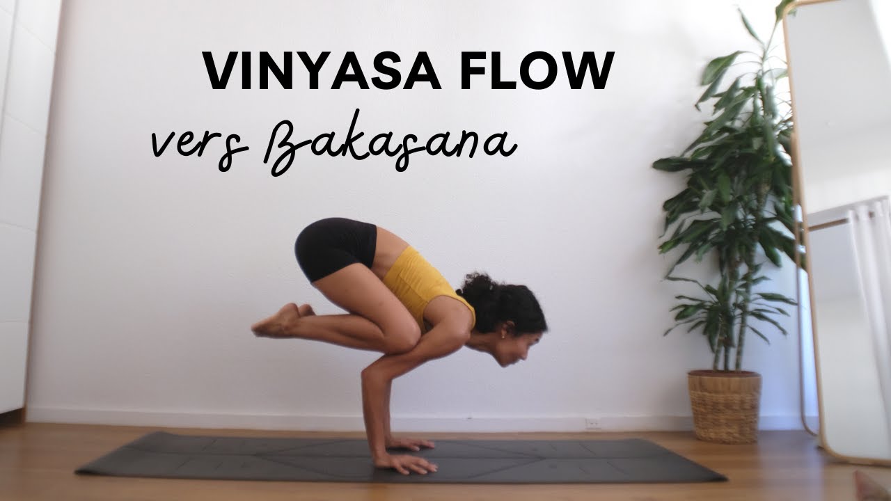 VINYASA FLOW VERS BAKASANA | 20 MINUTES  | Joy Flows