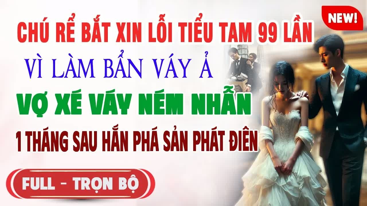 Bắt vợ xin lỗi trước mặt cả nhà anh lạnh lùng rút séc một trăm triệu và tuyên bố chấm dứt hôn nhân