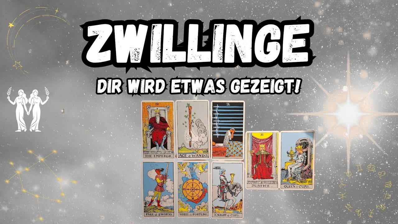 ZWILLING, DAS MUSST DU JETZT WISSEN! ♊️🔮