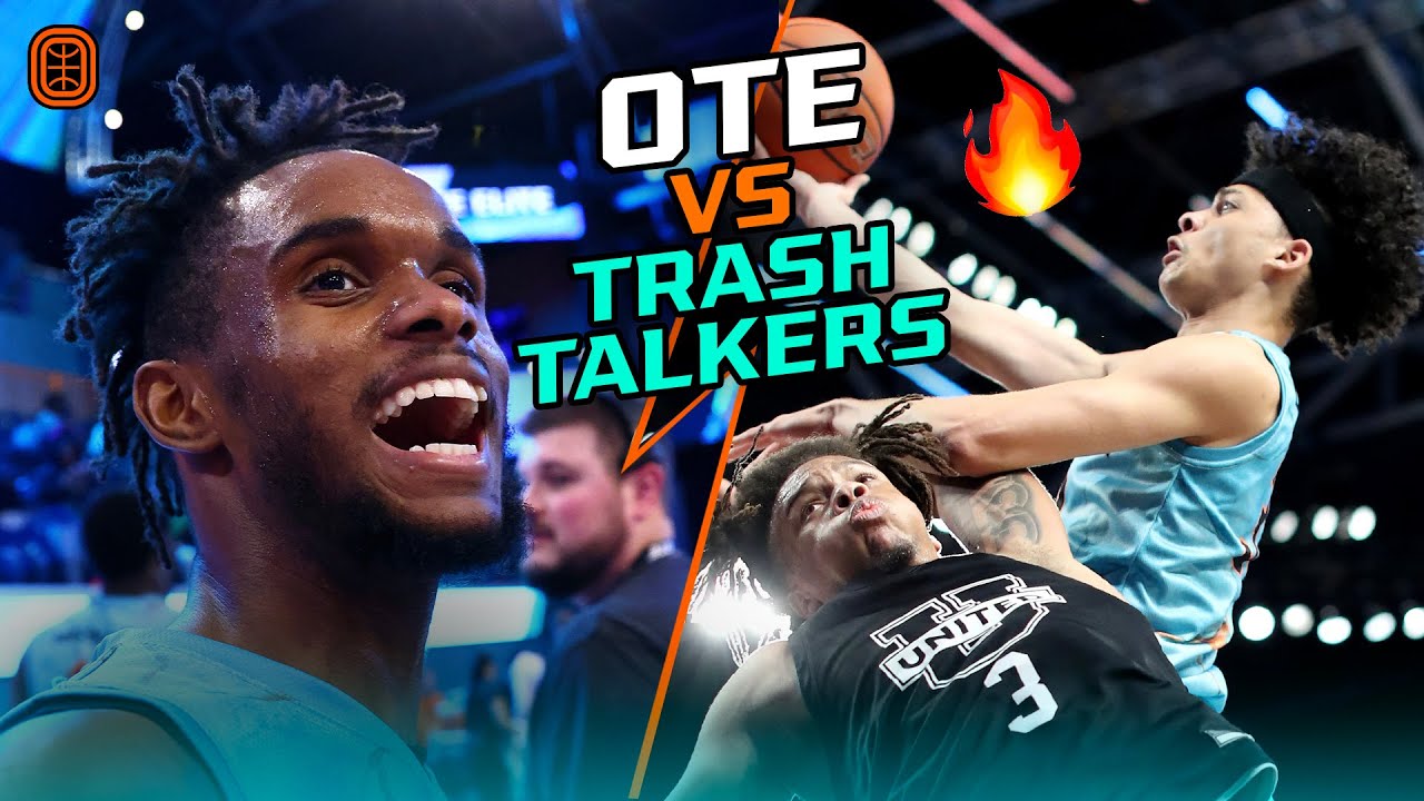 AMP Reacts To Trash Talkers! Jean Montero & OTE Claps Back & Dunks On Disrespectful Team|Full Game 😱