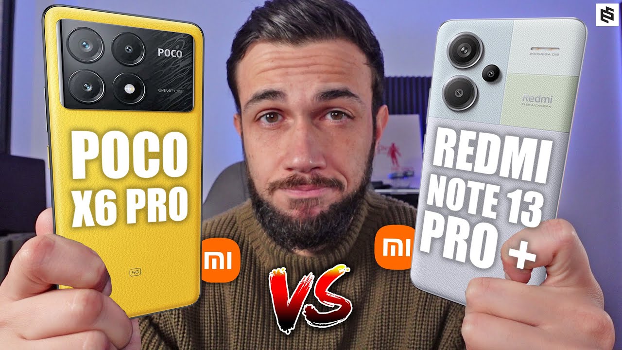 ELIGE BIEN!✅Xiaomi POCO X6 PRO vs REDMI NOTE 13 PRO PLUS