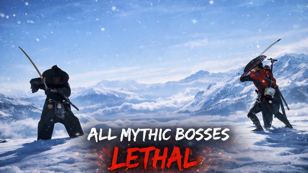 Все боссы Mythic Tales на уровне сложности «Смертельный урон» (без нанесения урона) | Ghost of Yō...