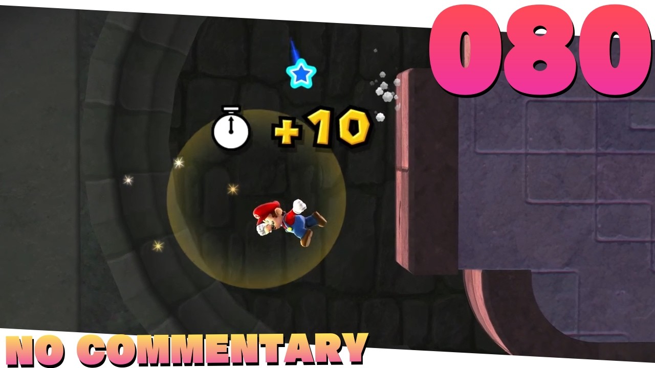 Super Mario Galaxy 2 (080)- Bowser's Gravity Gauntlet: Gravity Star Speed Run