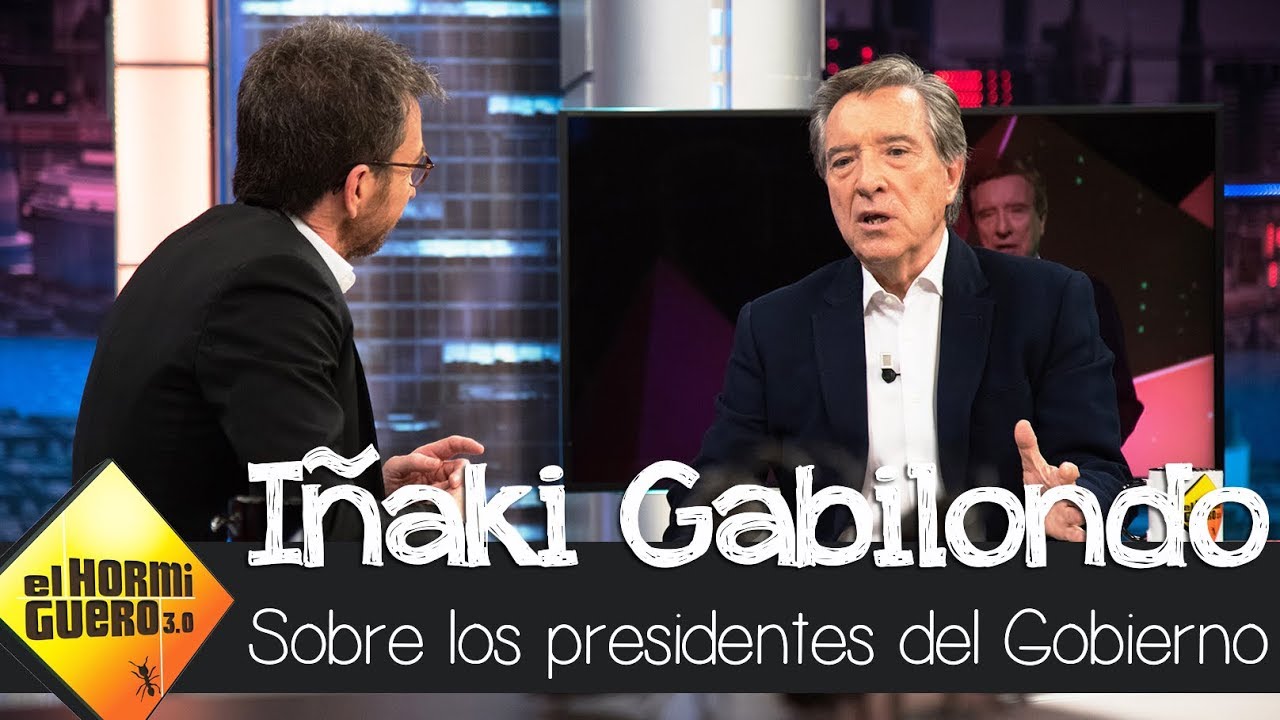 Iñaki Gabilondo enumera las cualidades de un buen líder político - El Hormiguero 3.0