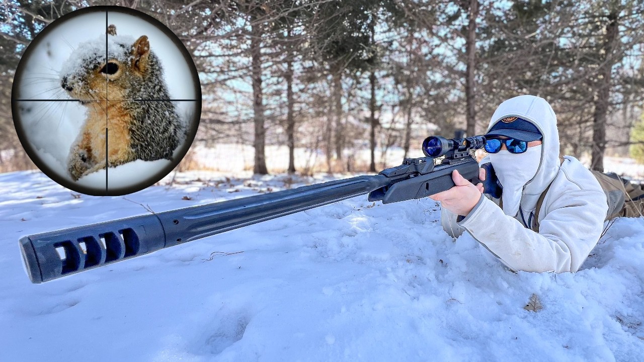 3 Days Winter Squirrel Hunting! (CATCH CLEAN COOK)