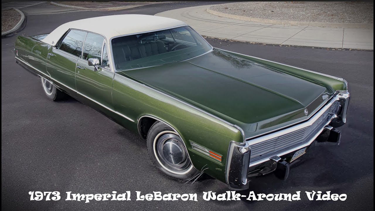 1973 Imperial LeBaron Walk-Around Video (19k Orig Miles!)
