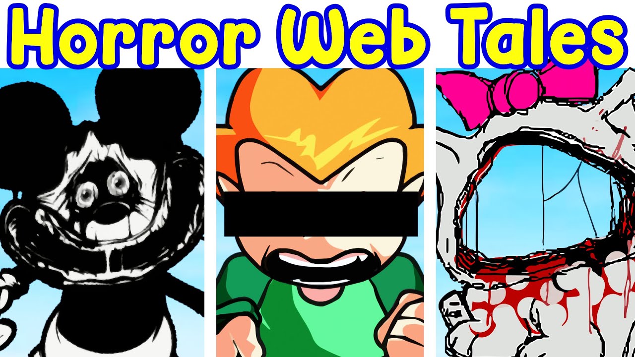Friday Night Funkin': VS Internet Horror [Traumatizing Web Tales] | FNF Mod
