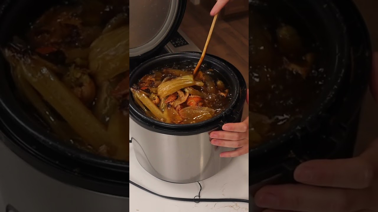 Making Stock from Raw Chicken