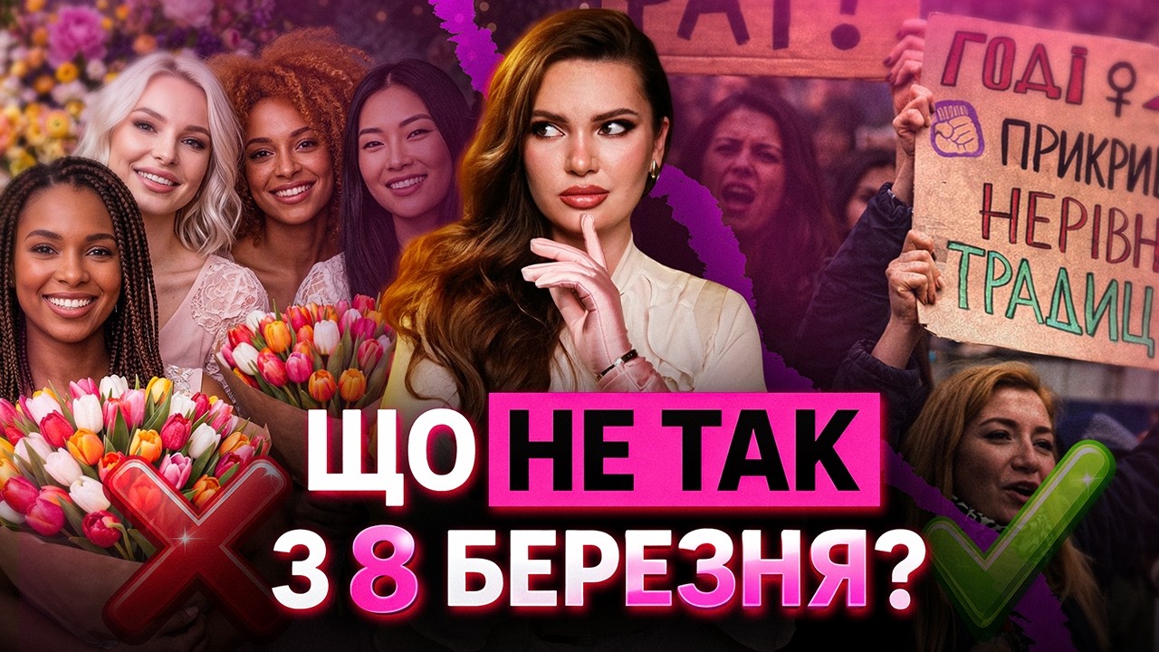 КВІТИ ЧИ ПРАВА: ЩО НАСПРАВДІ ХОВАЄТЬСЯ ЗА 8 БЕРЕЗНЯ?