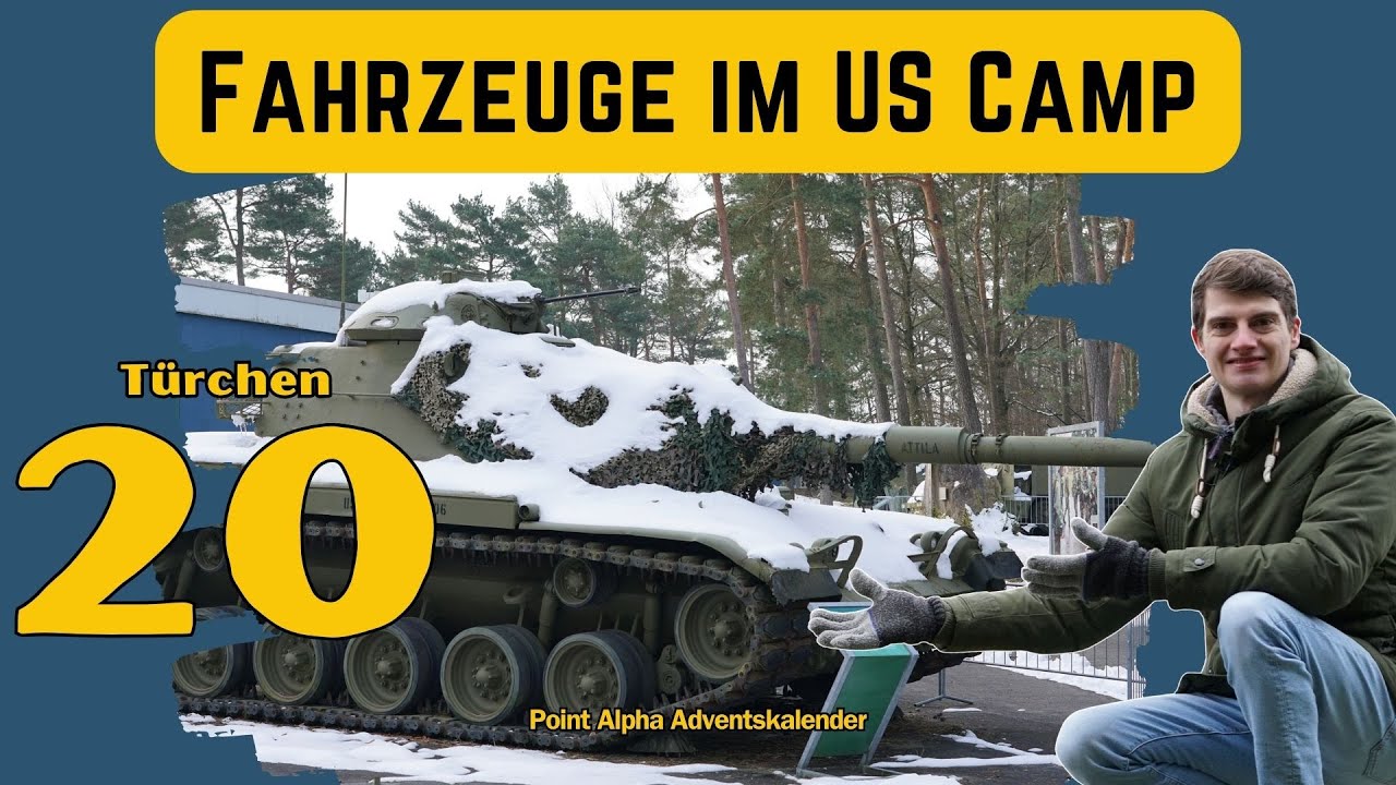 Türchen 20: Die Fahrzeuge im US Camp