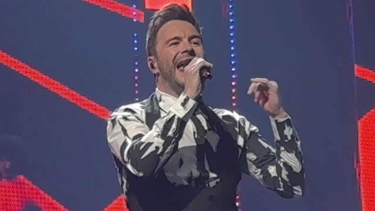 WESTLIFE in Glasgow Scotland  live tour 2022