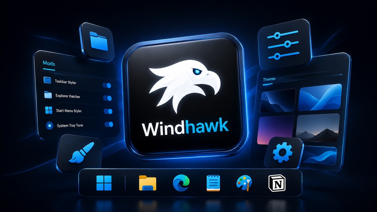 Windhawk становится всё лучше! Лучшие моды для настройки Windows 11