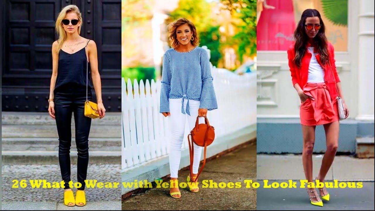 26 What to Wear with Yellow Shoes To Look Fabulous - How To Style Yellow Shoes Outfit Ideas