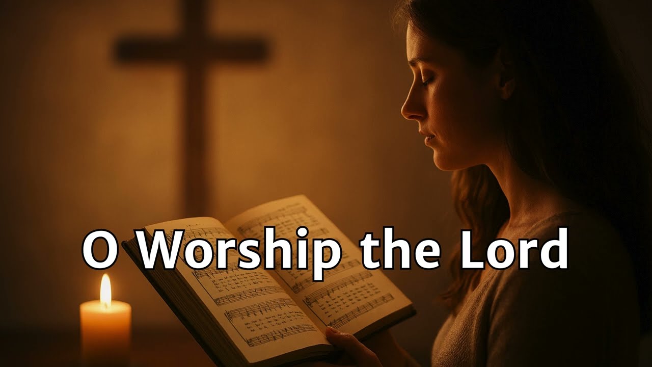 Acoustic Hymn | O Worship the Lord in the Beauty of Holiness | with lyrics