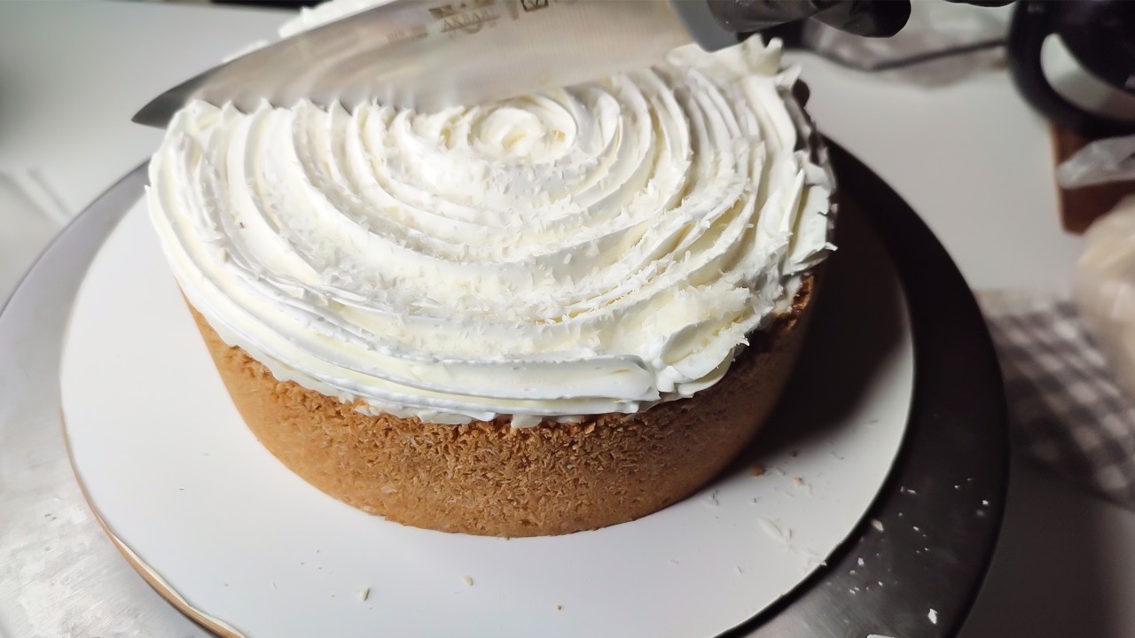 ASMR Raffaello Cheesecake Recipe|The Ultimate White Chocolate & Coconut Dessert | چیز کیک رافائلو