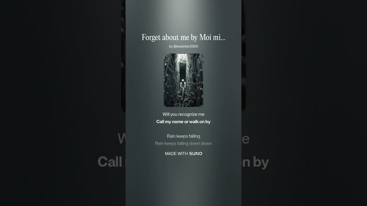Forget about me by João Peneda ( Moi mixA )
