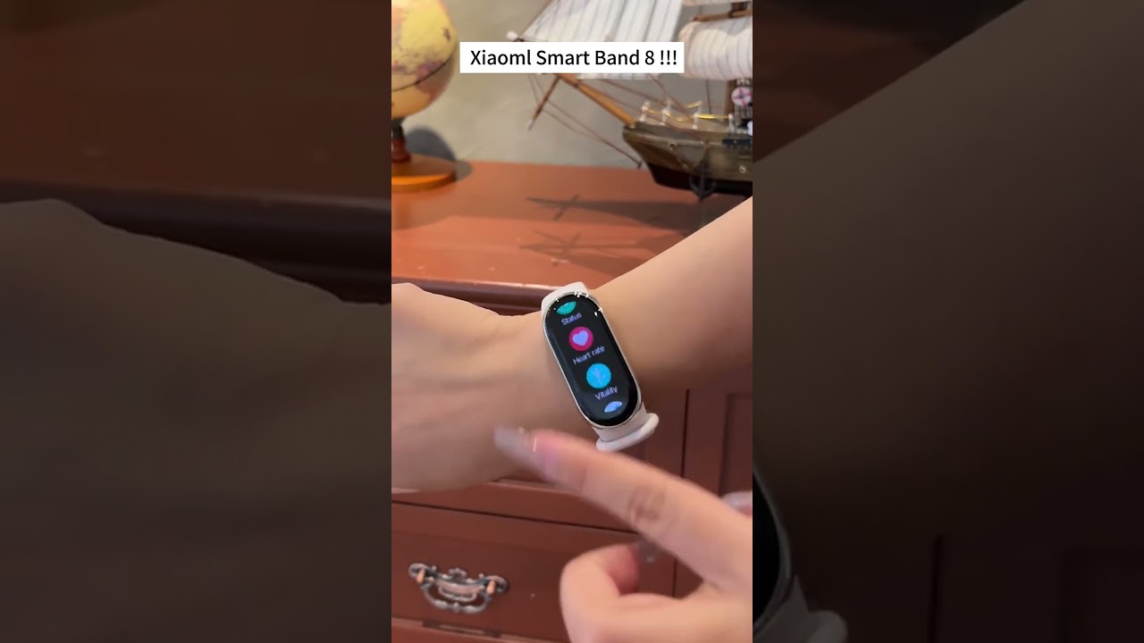 Xiaomi mi band 8 fitness tracker #xiaomi #smartwatch #miband