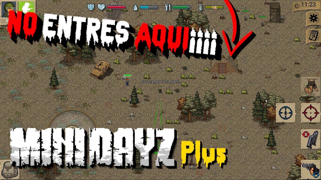 🧟‍♂️EL Maldito Bunker 🚪esta mucho mas peligroso en esta version¡¡ / MINIDAYZ Plus + en ESPAÑOL