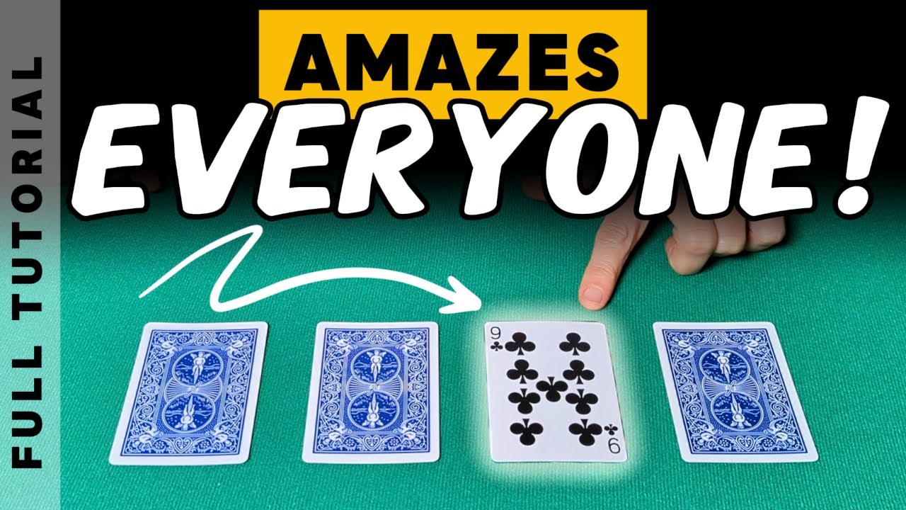 One Last Card: Amazing Self Working Card Trick Tutorial!