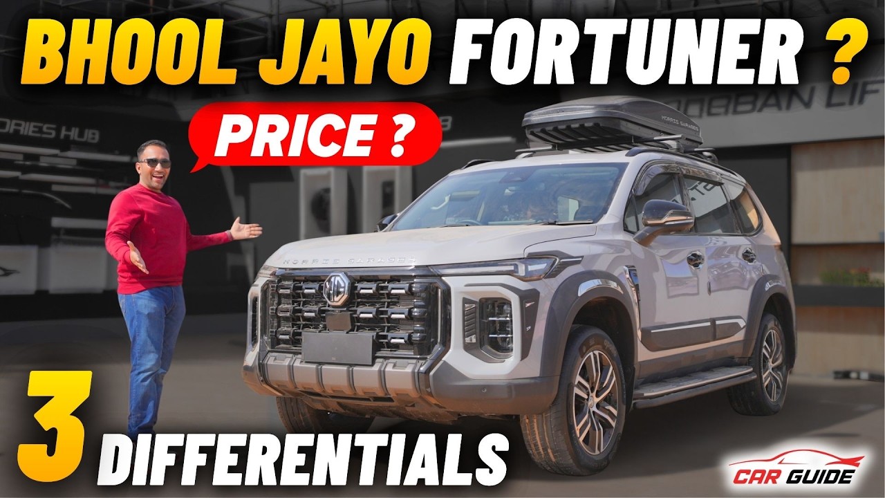 NEW MG Majestor SUV - Price - Launch Date 🔥 Bye Bye Fortuner ? 🤯