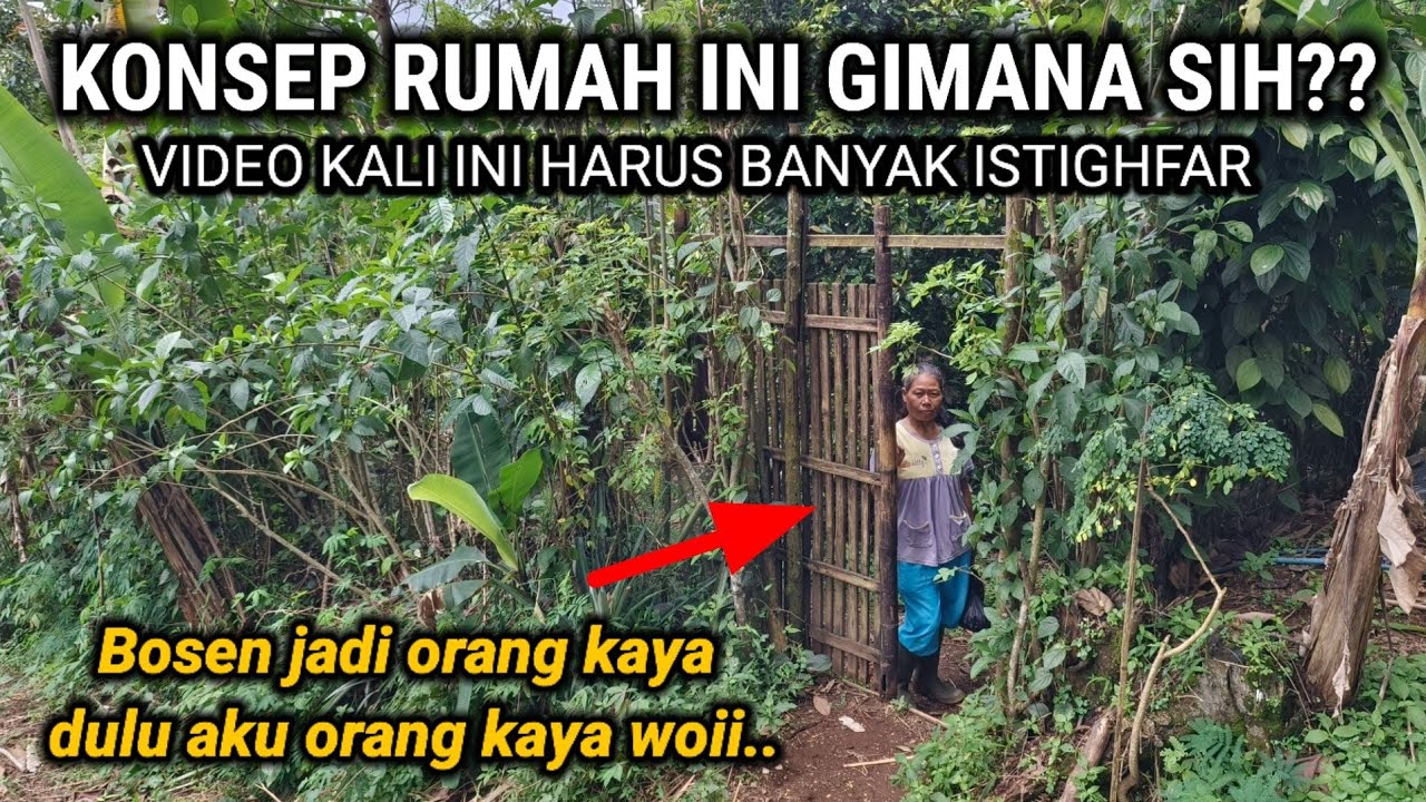KAPOK JADI ORANG KAYA RAYA!! MANTAN CEO TAJIR MEMPUNYAI RUMAH MEWAH MALAH PILIH TINGGAL DI HUTAN