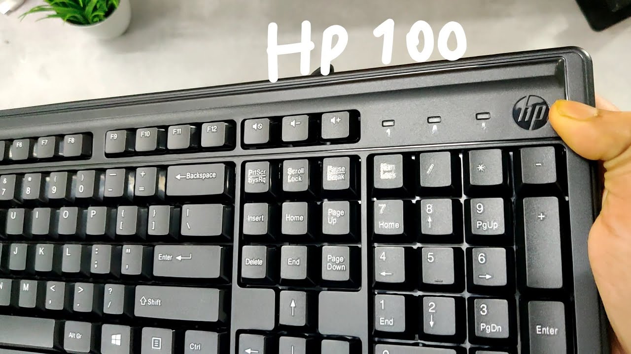 HP 100 Keyboard Best For Typing