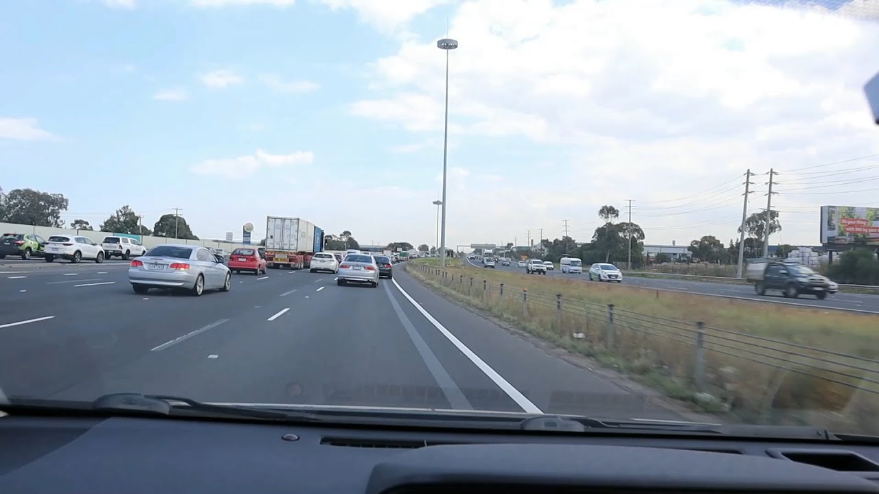 Melbourne Princes Freeway Drive.