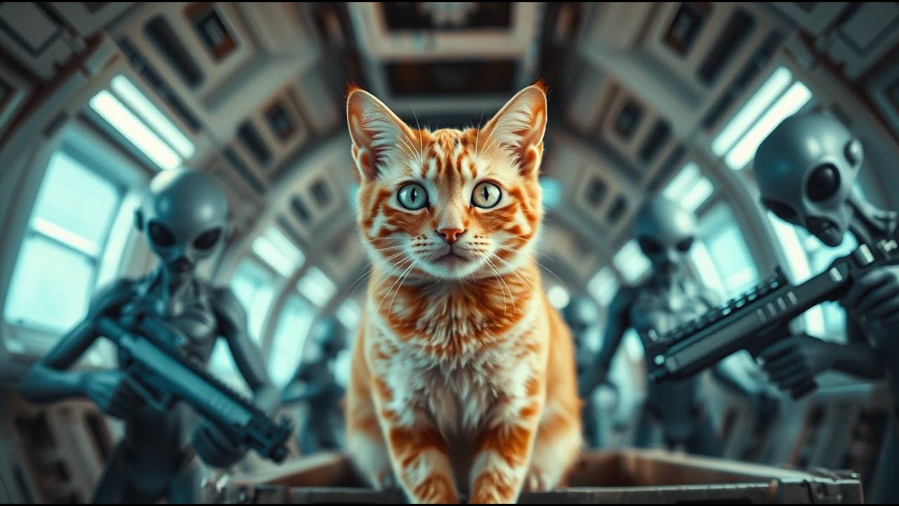 They Tried to Board a Human Ship—Then Found the 'Security Officer' Was Just a Cat | A Short Sci-fi