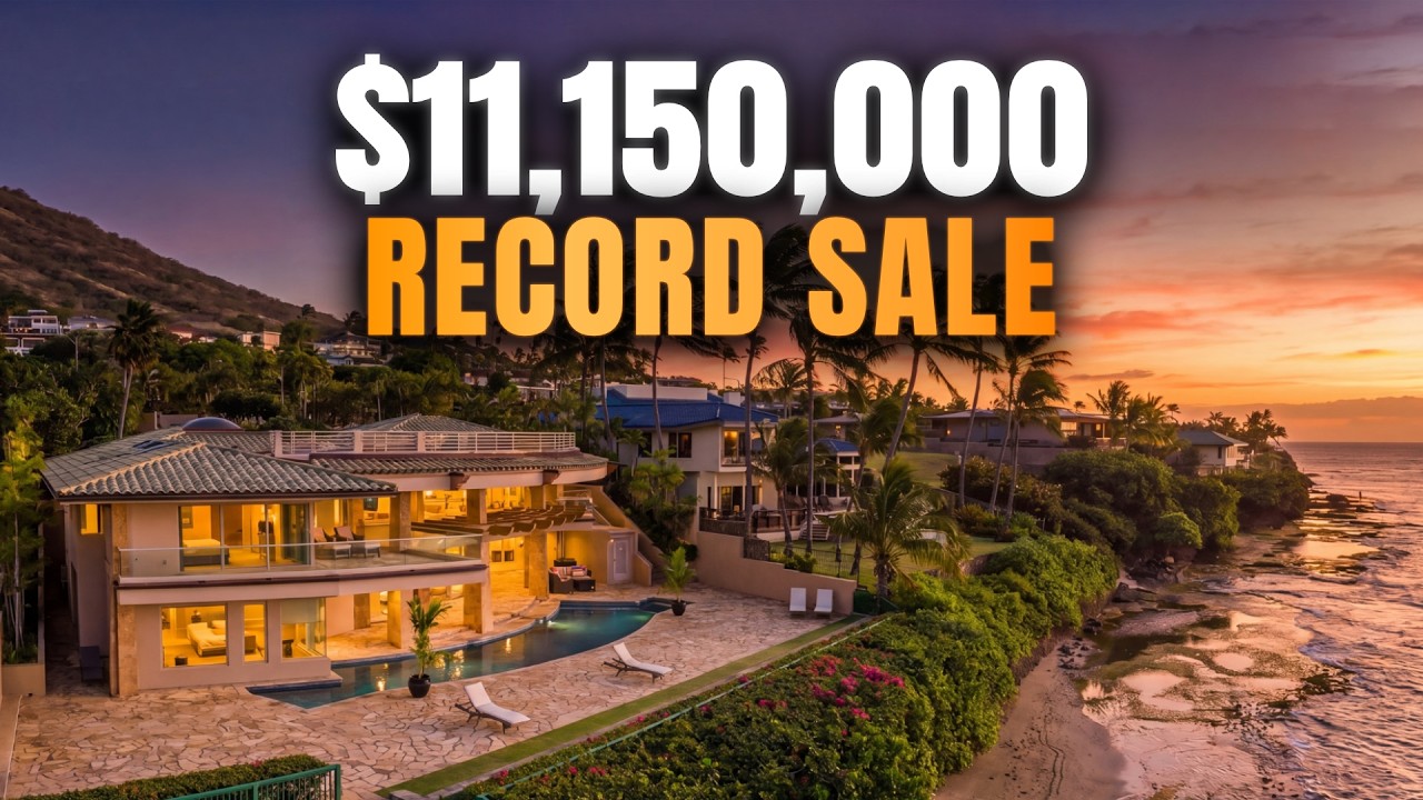 Portlock, Hawaii.  Our teams record sale!! - Hawaii LUXURY LIVING