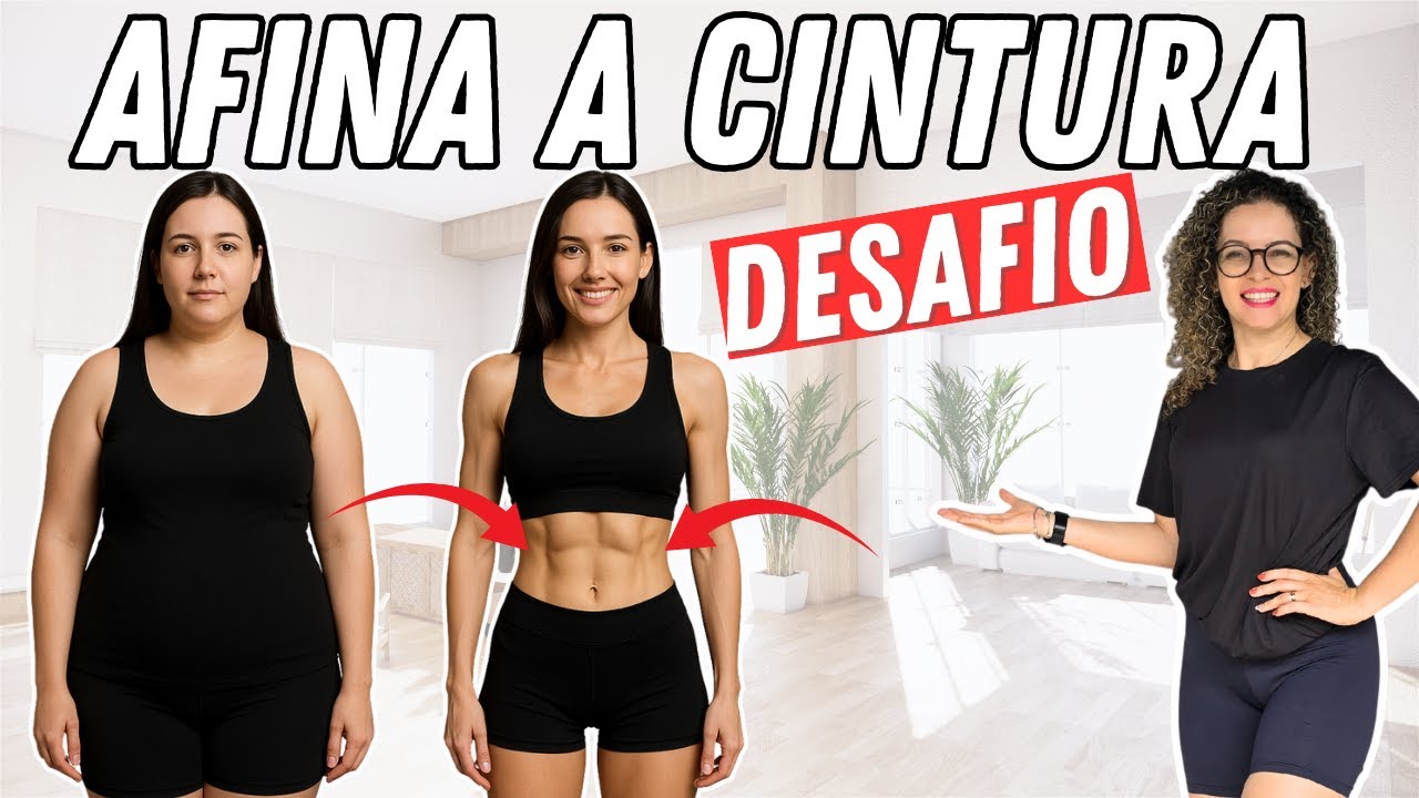TREINO PODEROSO PARA PERDER GORDURA NA BARRIGA E AFINAR A CINTURA