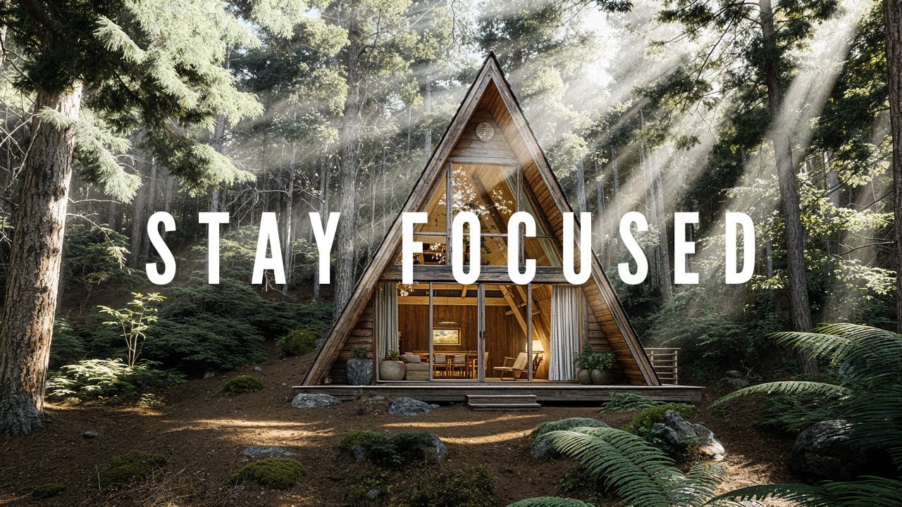 Stay Focused with Chill Beats | Peaceful Forest Ambience