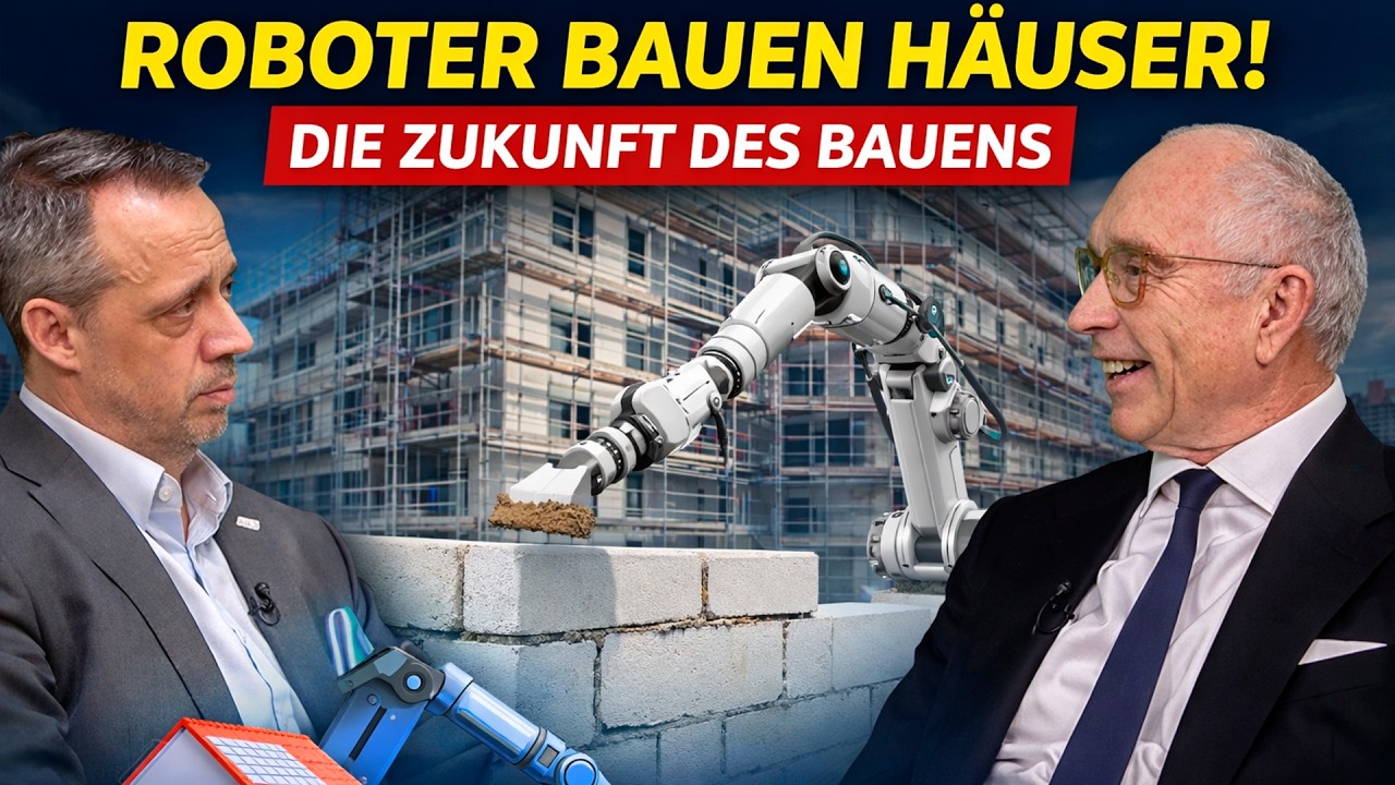 Roboter bauen Häuser! So sieht die Zukunft des Bauens aus