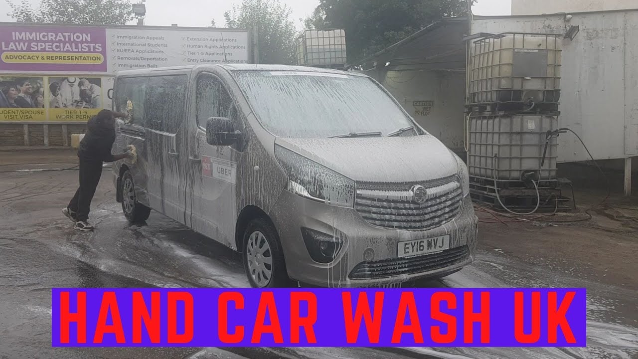 Hand Car Wash Bradford UK.